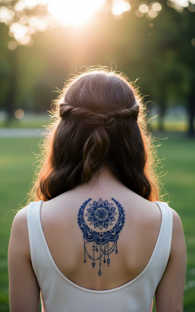 DREAM CATCHER  realistic temporary tattoo GZ183