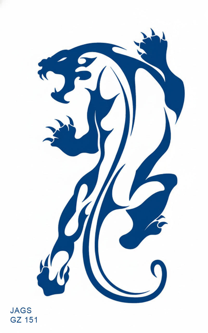 JAGS realistic temporary tattoo GZ151