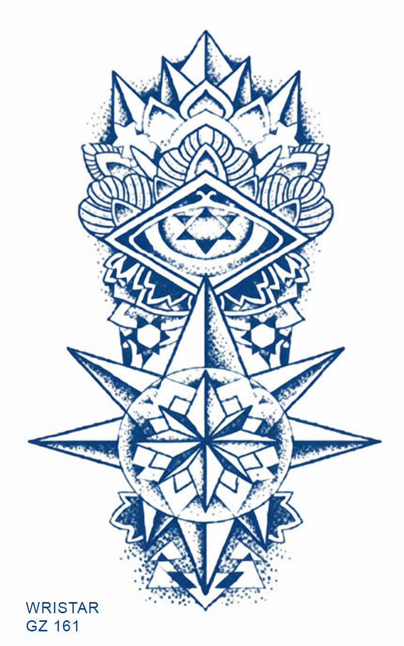WINSTAR realistic temporary tattoo GZ187