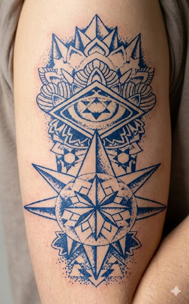 WINSTAR realistic temporary tattoo GZ187